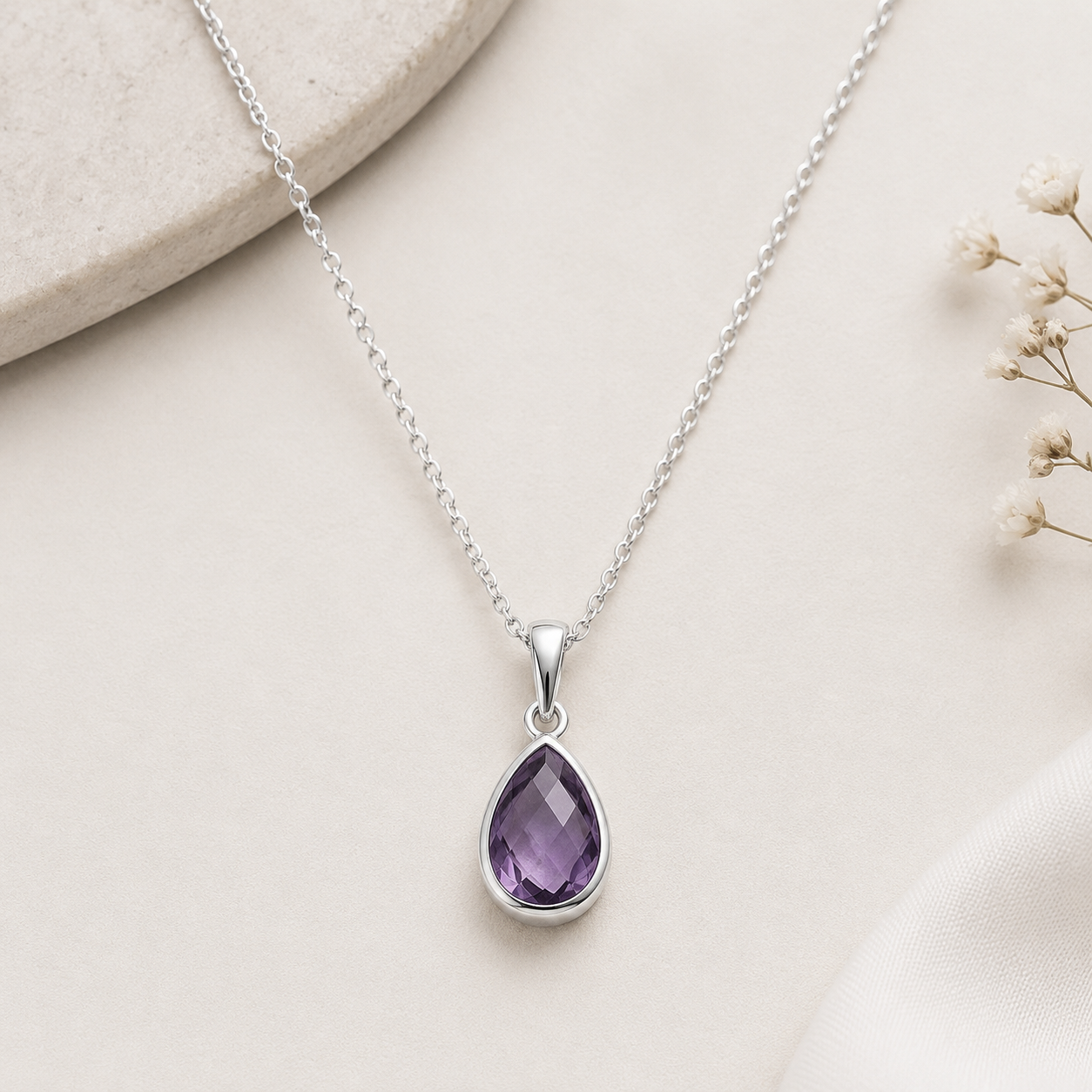 Natural Semi Precious Stone Pendants